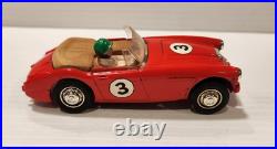 Vintage 1960 Scalextric Austin Healey 3000 C-74 SOLD AS IS FOR PARTS OR REPAIR Vintage 1960 Scalextric Austin Healey 3000 C-74 SOLD AS IS FOR PARTS OR REPAIR