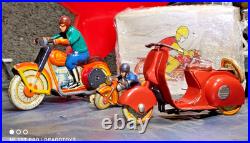 Vintage 1960 Toy Police Car Rendorseg Lemezaru Gyar Hungary Rare Parts Only Rare