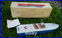 Vintage 1960 Toy Police Car Rendorseg Lemezaru Gyar Hungary Rare Parts Only Rare