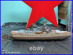 Vintage 1960 Toy Police Car Rendorseg Lemezaru Gyar Hungary Rare Parts Only Rare