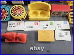 Vintage 1960's 70's Fisher Price Little People Lot Cars, Accessories & Parts