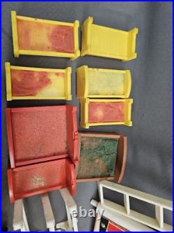 Vintage 1960's 70's Fisher Price Little People Lot Cars, Accessories & Parts