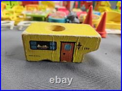 Vintage 1960's 70's Fisher Price Little People Lot Cars, Accessories & Parts