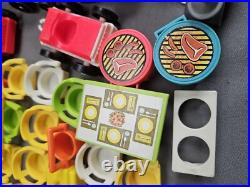 Vintage 1960's 70's Fisher Price Little People Lot Cars, Accessories & Parts