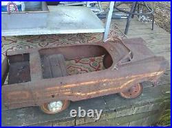 Vintage 1960's Dude Wagon Pedal Car/ parts or restoring