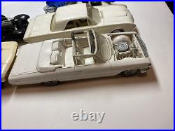 Vintage 1960's Toy Model Car Junkyard 8 Cars & Parts Lot MPC AMX AMT