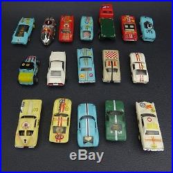 Vintage Parts Cars | Vintage 1960s HO Slot Car Lot of 17 with Case and ...