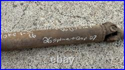 Vintage 1962-1965 Mopar 727 Driveshaft 58 Shrouded Yoke 27 Spline Max Wedge OEM