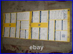 Vintage 1963 MOOG Chassis Car Parts Chart Cadillac Corvette T-Bird Auto Shop