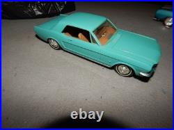 Vintage 1965-66 Mustang Screw Bottom Promo Built Model Car Junkyard Parts