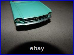 Vintage 1965-66 Mustang Screw Bottom Promo Built Model Car Junkyard Parts