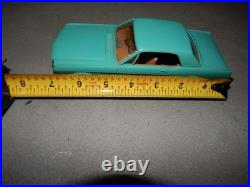 Vintage 1965-66 Mustang Screw Bottom Promo Built Model Car Junkyard Parts