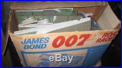 Vintage 1965 AC Gilbert Sears Exclusive James Bond 007 Slot Car Set Parts Only