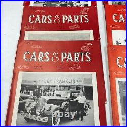 Vintage 1967 Cars And Parts Lot of 12 Magazines Complete Full Year Automobiles
