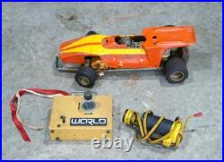 Vintage 1970s Gas Powered Engine RC Car World Transmitter Control Parts Repair