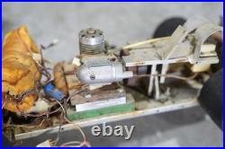 Vintage 1970s Gas Powered Engine RC Car World Transmitter Control Parts Repair