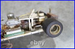 Vintage 1970s Gas Powered Engine RC Car World Transmitter Control Parts Repair
