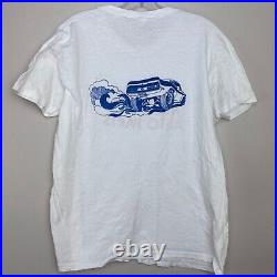 Vintage 1970s Holiday Auto Parts Hot Rod Car T-Shirt Hanes 70s Racing Tee