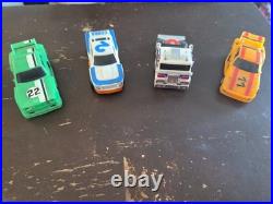 Vintage 1970s Ideal TCR Collector Lot 4 Cars, NOS Factory Sealed Parts, Manual