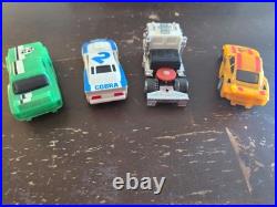 Vintage 1970s Ideal TCR Collector Lot 4 Cars, NOS Factory Sealed Parts, Manual