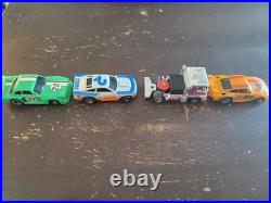 Vintage 1970s Ideal TCR Collector Lot 4 Cars, NOS Factory Sealed Parts, Manual
