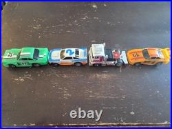 Vintage 1970s Ideal TCR Collector Lot 4 Cars, NOS Factory Sealed Parts, Manual
