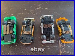 Vintage 1970s Ideal TCR Collector Lot 4 Cars, NOS Factory Sealed Parts, Manual