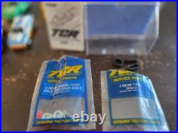 Vintage 1970s Ideal TCR Collector Lot 4 Cars, NOS Factory Sealed Parts, Manual