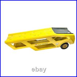 Vintage 1970s Tonka Yellow Metal Car Carrier Truck Toy 2pcs Working Parts