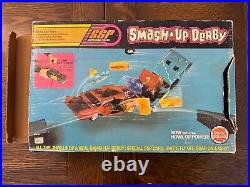 Vintage 1971 Kenner SSP Smash Up Derby Car Set with Box MISSING FEW PARTS