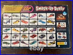 Vintage 1971 Kenner SSP Smash Up Derby Car Set with Box MISSING FEW PARTS