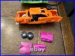 Vintage 1971 Kenner SSP Smash Up Derby Car Set with Box MISSING FEW PARTS