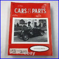 Vintage 1976 Cars And Parts Lot of 12 Magazines Complete Full Year Automobiles