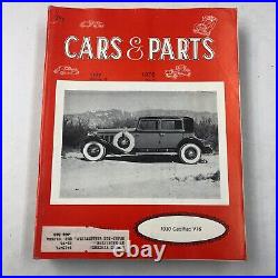 Vintage 1976 Cars And Parts Lot of 12 Magazines Complete Full Year Automobiles