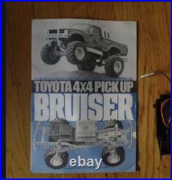 Vintage 1980s Tamiya Toyota Bruiser Amazing Rare Rc Truck Crawler Vtg