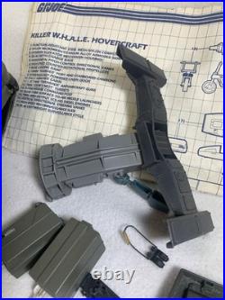 Vintage 1984 Hasbro GI Joe Whale Hovercraft Boat (parts)