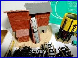 Vintage 1985 Train Car Lot With Tracks And A lot Of Extras Parts