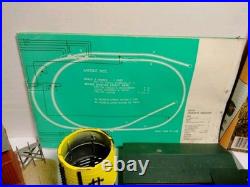 Vintage 1985 Train Car Lot With Tracks And A lot Of Extras Parts