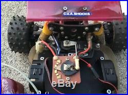 Vintage 1989 TAMIYA Awesome ASTUTE RC CAR with REMOTE HP Off Road Racer sold as is