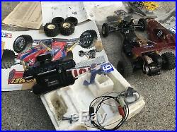 Vintage 1989 TAMIYA Awesome ASTUTE RC CAR with REMOTE HP Off Road Racer sold as is
