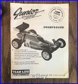 Vintage 1990 Team Losi Junior Two RC Buggy In Original Box-Original Owner