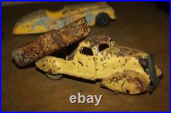 Vintage 40's Car Truck Lot Diecast -Cast Iron Arcade Hubley Tootsie Parts Repair