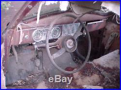 Vintage 49 50 1949 1950 Packard Parts Car Will Sell Parts Bumper Molding Engine