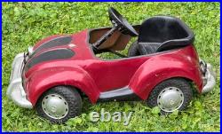 Vintage 70's Junior Sportster Volkswagen Beetle TS-110 Pedal Car Bug PARTS READ Vintage 70's Junior Sportster Volkswagen Beetle TS-110 Pedal Car Bug PARTS READ