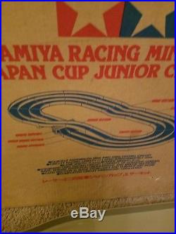 Vintage 80s Racing Mini 4WD Circuit Japan Cup Junior Circuit Tamiya rare huge