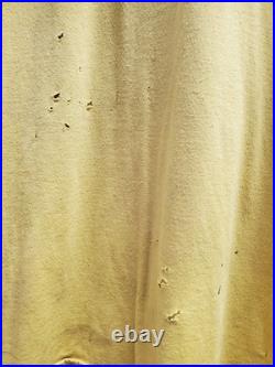 Vintage 90'S 5.0 RESTO Ford Mustang Parts OG Shop Car Yellow Shirt Size X Large