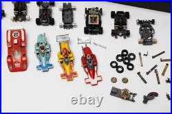 Vintage A/FX Aurora AFX Slot Car HO-Scale Pit Kit Body/Chassis/Misc Parts Lot