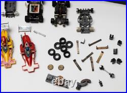 Vintage A/FX Aurora AFX Slot Car HO-Scale Pit Kit Body/Chassis/Misc Parts Lot