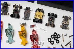 Vintage A/FX Aurora AFX Slot Car HO-Scale Pit Kit Body/Chassis/Misc Parts Lot