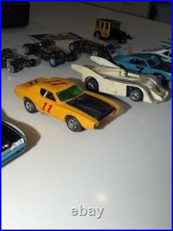 Vintage AFX Slot Car Collection 1970s 7 Complete Cars And Parts